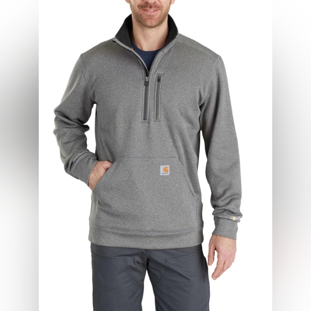 Carhartt Force® Extremes Mock Neck Half Zip Sweatshirt Size 2XL MSRP $59.99
